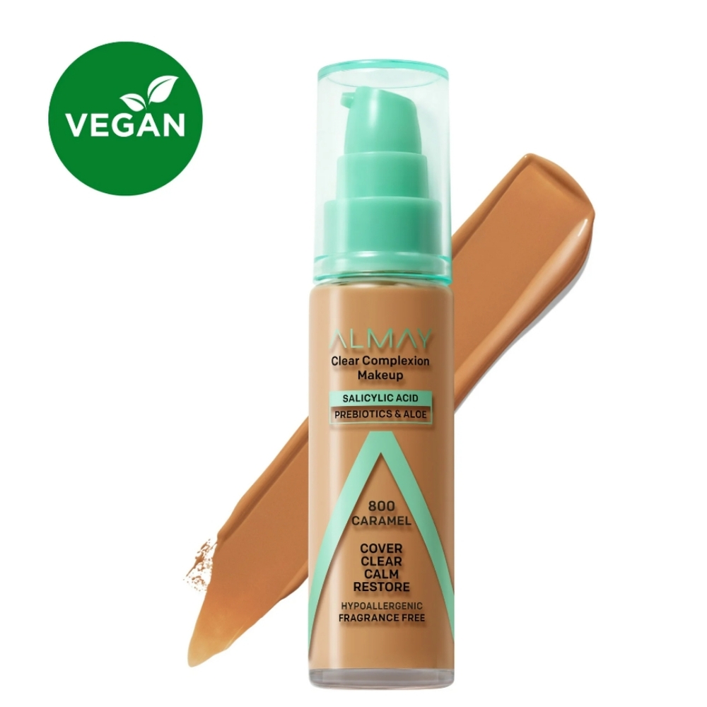 Almay Clear Complexion Foundation - 800 Caramel